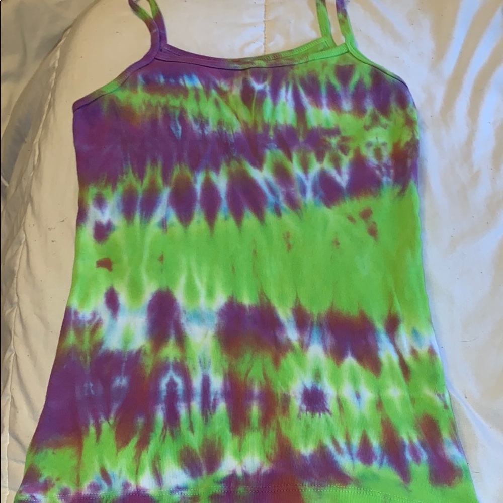 Tie-dye tank top
